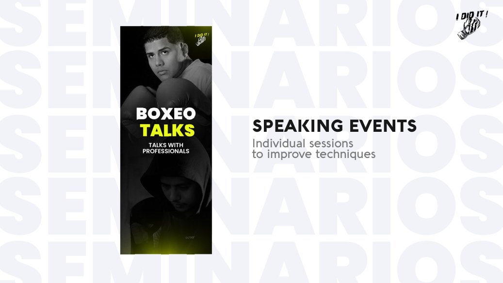 Speaking events